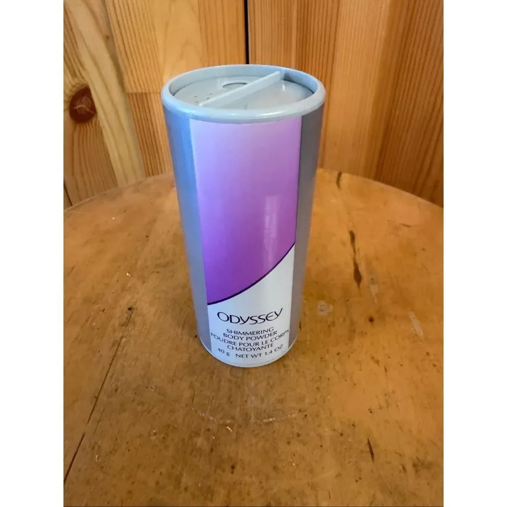 Odyssey shimmering body powder Avon 40 g 1.4 oz. New Sealed (7761)